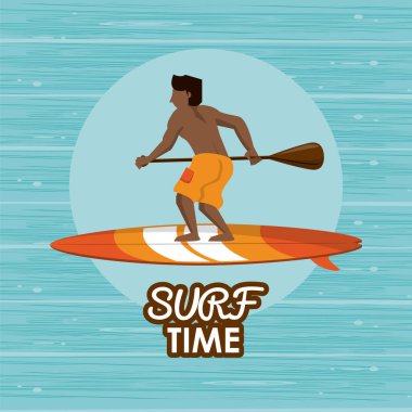 sörf zaman çizgi film