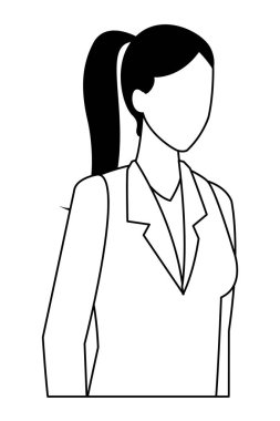 işkadını meçhul iş siyah ve beyaz