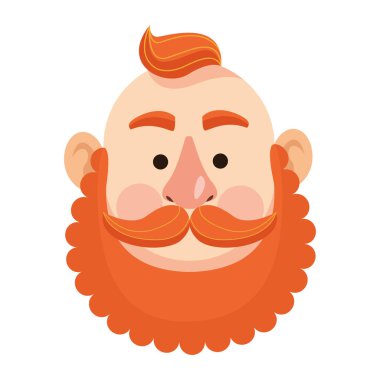 İrlandalı adam yüz