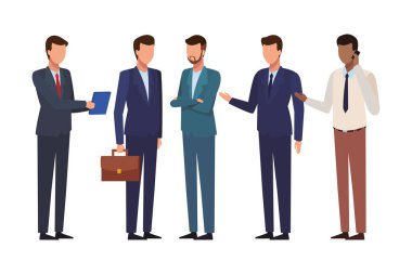 Executive iş karikatür
