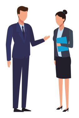 Executive iş karikatür