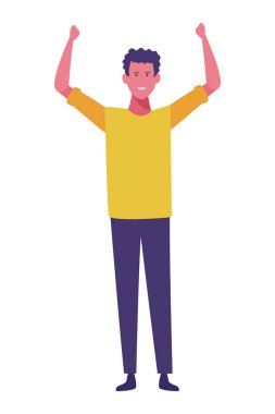 Genç adam çizgi filmi