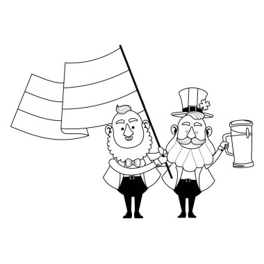 St patricks elfler karikatürler