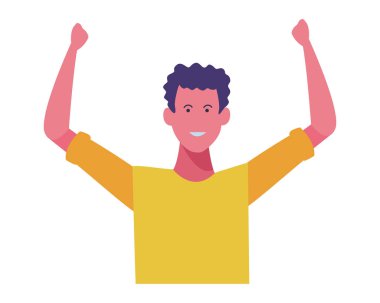 Genç adam çizgi filmi