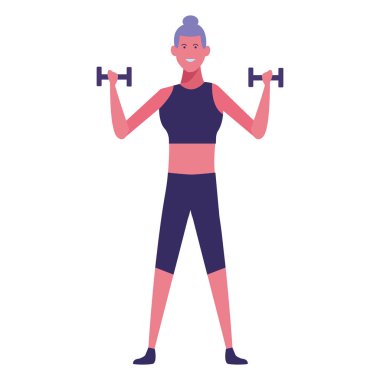 yaşlı kadın karikatür