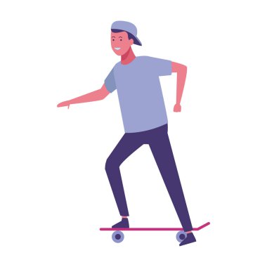 Genç adam çizgi filmi