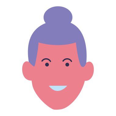 yaşlı kadın karikatür