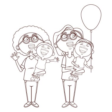 Büyükanneler ve torun