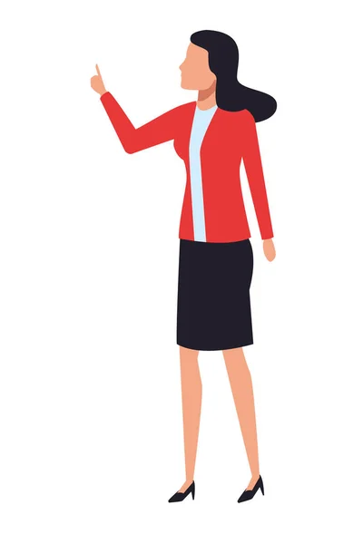 Femme d'affaires avatar — Image vectorielle