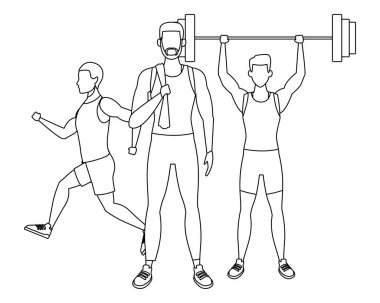 Çalışma dışarı erkekler