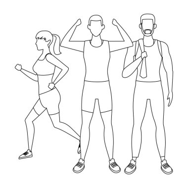 Grup çalışma dışarı insan