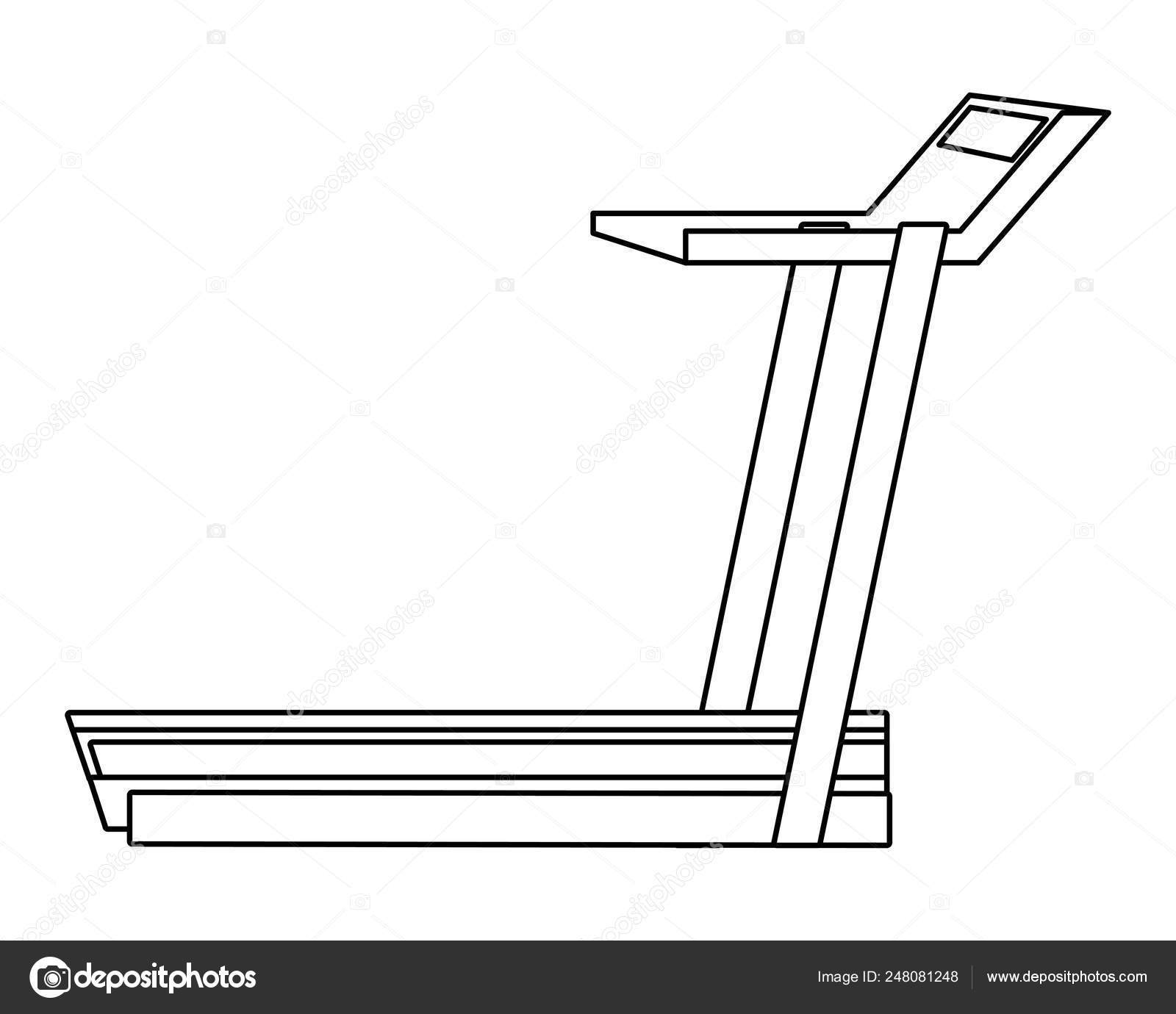 icon running machine