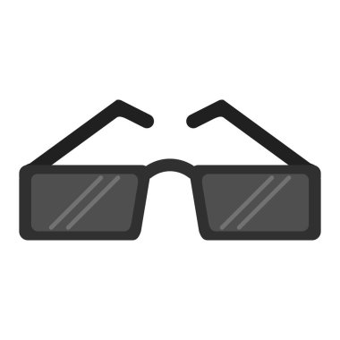 Moda güneş gözlüğü izole