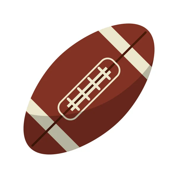 Amerikaanse Voetbal bal symbool — Stockvector