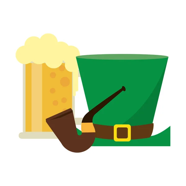 Saint patricks jour dessins animés — Image vectorielle