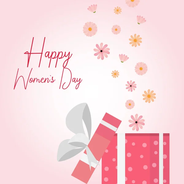 Happy women day — Stock Vector