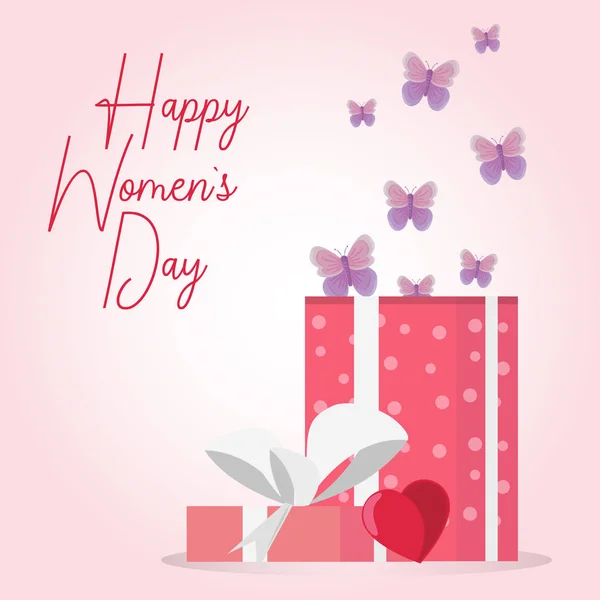 Γυναίκες ευτυχισμένη ημέρα — Διανυσματικό Αρχείο