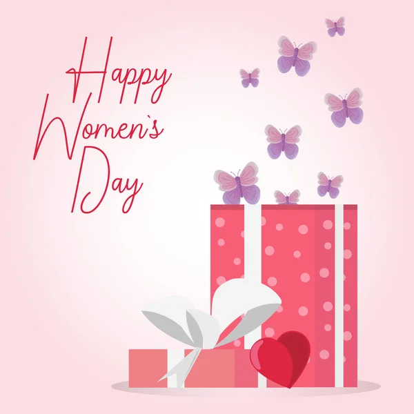 Happy women day — Stock Vector