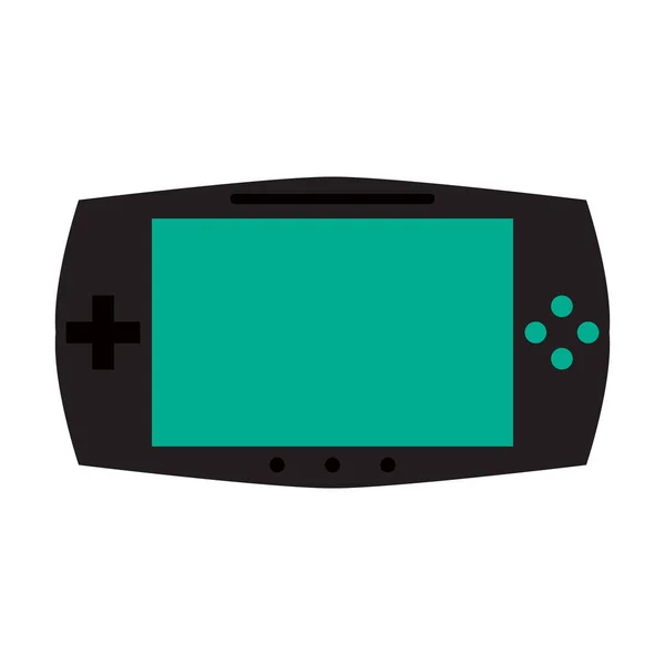 Draagbare videogame console — Stockvector