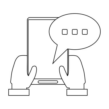 çatırdamak ile smartphone siyah beyaz eller