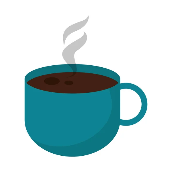 Symbol kubek gorącej kawy — Wektor stockowy