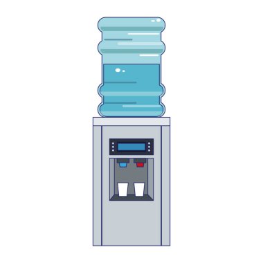 Şişe ile su dağıtıcısı