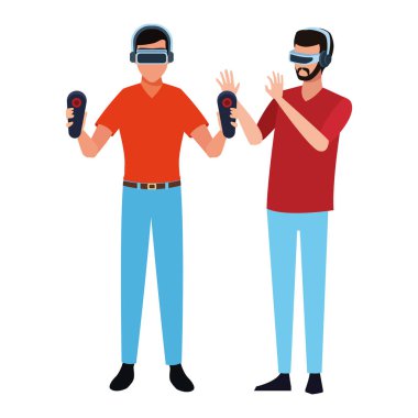 Sanal gerçeklik teknolojisi ile oynayanlar