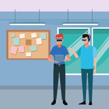 Sanal gerçeklik teknolojisi ile oynayanlar