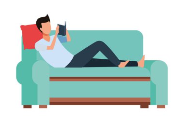 yüzü olmayan adam okuma kanepe