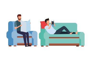 yüzü olmayan adam oturma odası