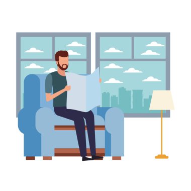 yüzü olmayan adam okuma ve sandalye