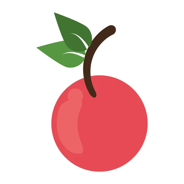 Cherry plantaardige voedsel symbool — Stockvector