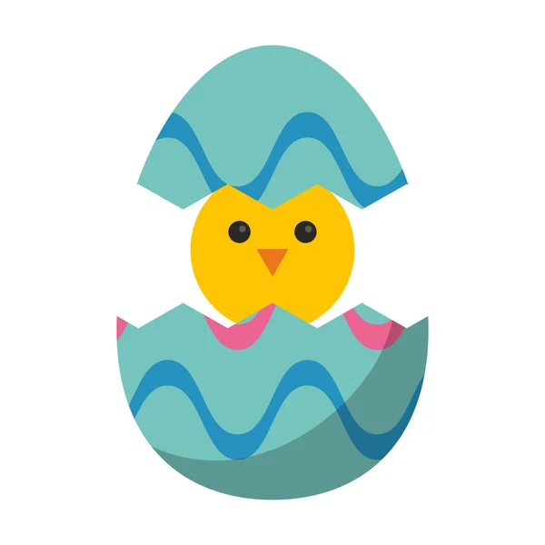 Velikonoční vajíčko kreslený — Stockový vektor