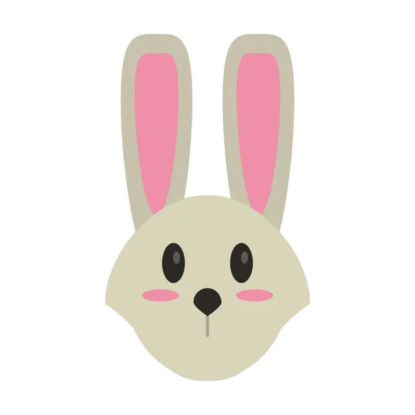 Mignon lapin dessin animé — Image vectorielle