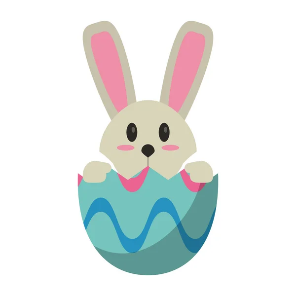 Huevo de Pascua dibujos animados — Vector de stock