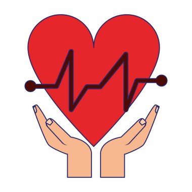 kalp atışı sembolü holding eller