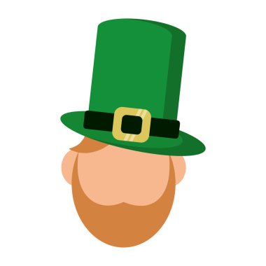 Elf şapka karikatür ile kimliksiz