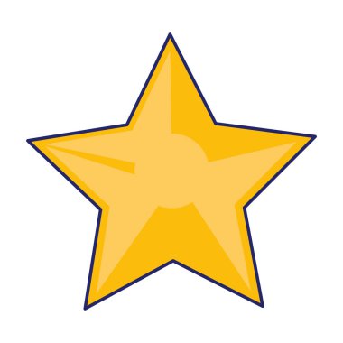 Film Ödülü yıldız sembolü mavi çizgiler