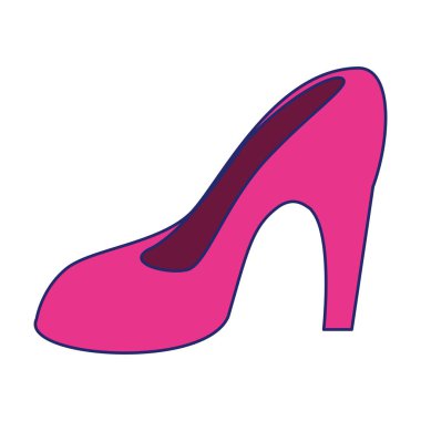 moda yüksek topuk izole