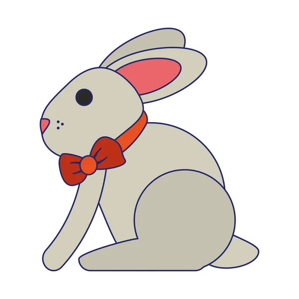 Söt kanin tecknad — Stock vektor