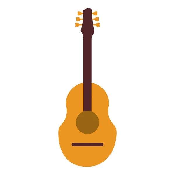 Music acoustic guitar instrument — Stock Vector