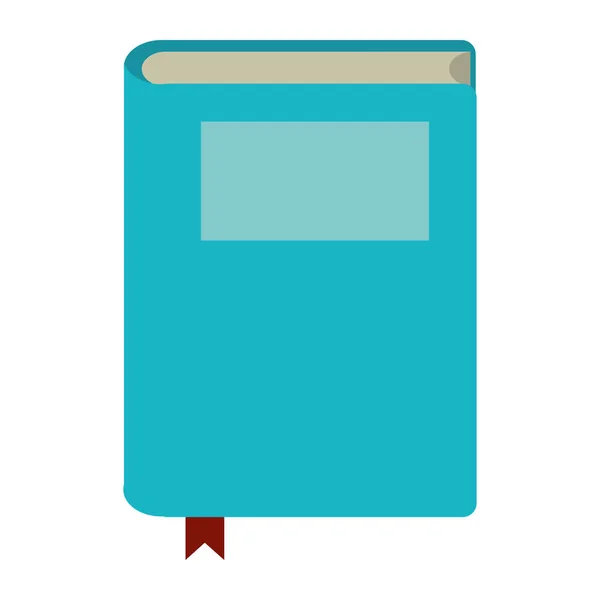 Bildungssymbol Buch isoliert — Stockvektor