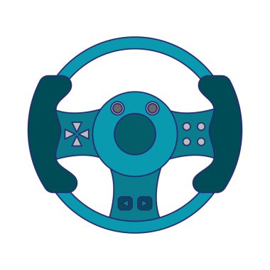 Video oyunu direksiyon teknolojisi aygıt mavi çizgiler