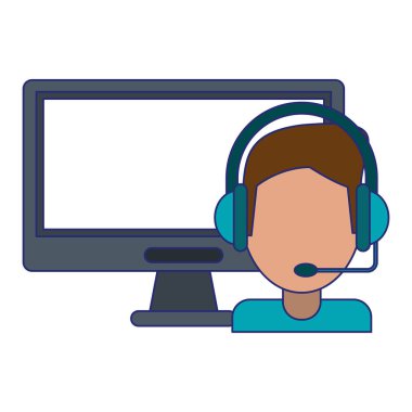 sanal gerçeklik teknolojisi mavi çizgiler