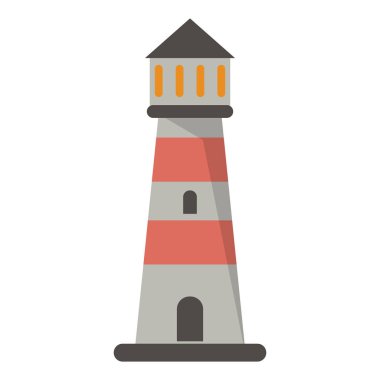 Deniz feneri izole sembol oluşturma