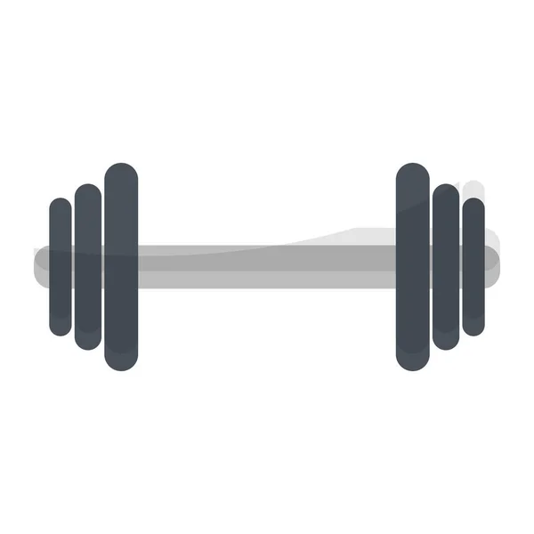 Gym haltère équipement de sport — Image vectorielle
