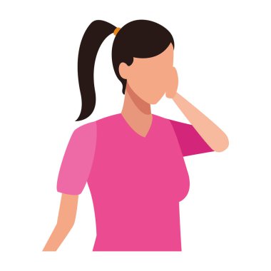 meçhul kız sıkılmış