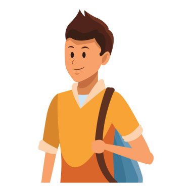 genç adam avatar portre