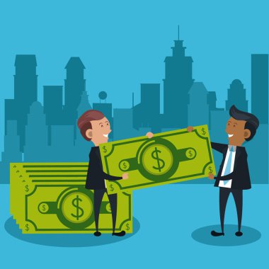 Vergi gün sembolleri ve çizgi film