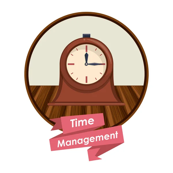 Koncept řízení času — Stockový vektor